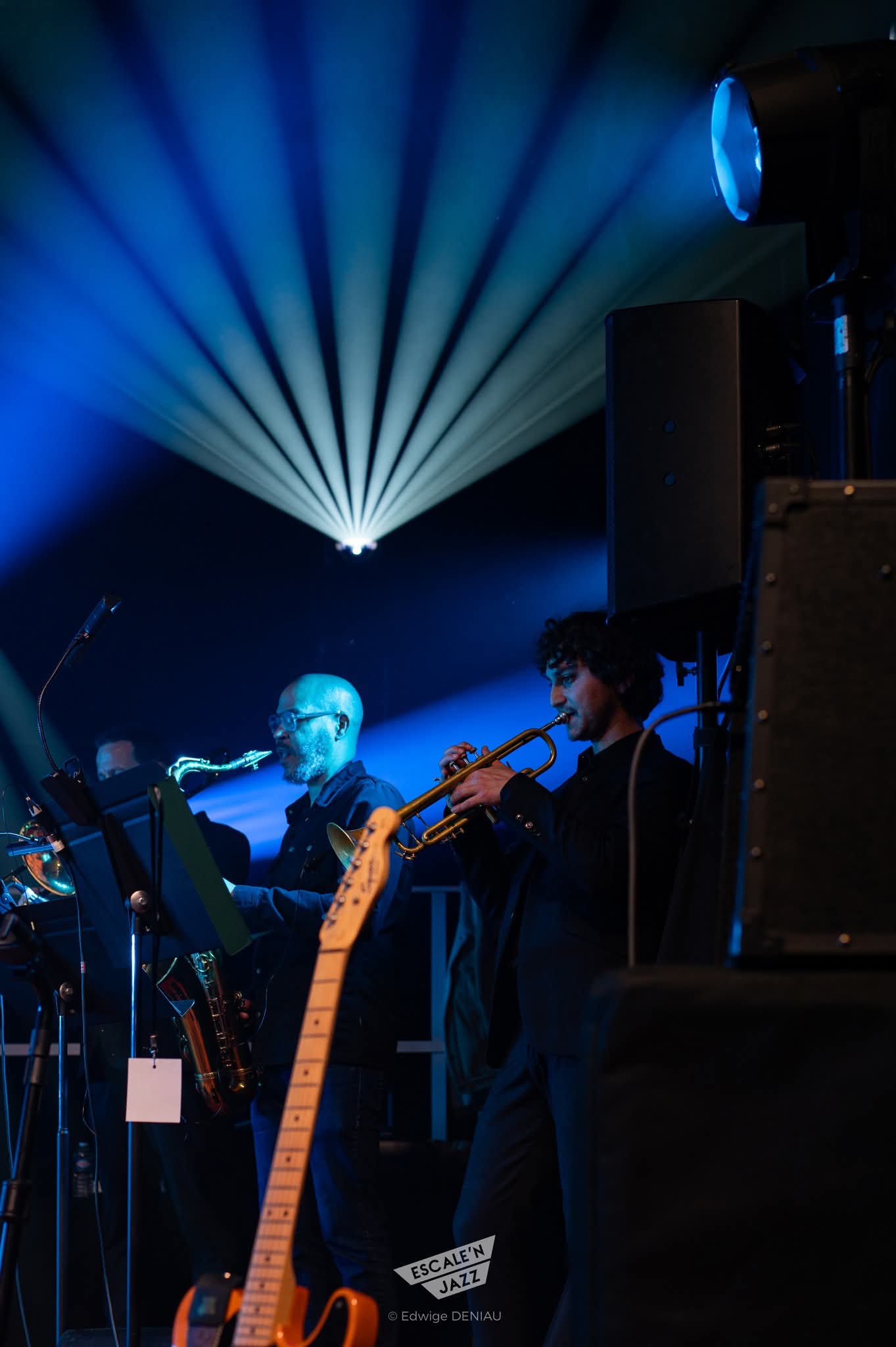 Section cuivres en live